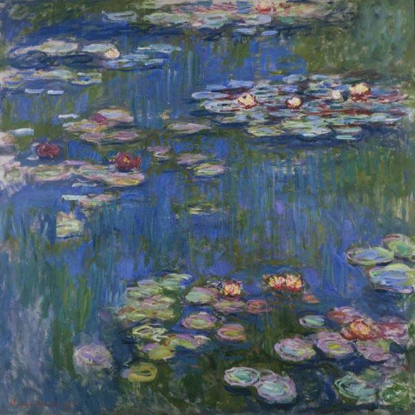 Claude Monet Water Lilies, 1916 oil painting image